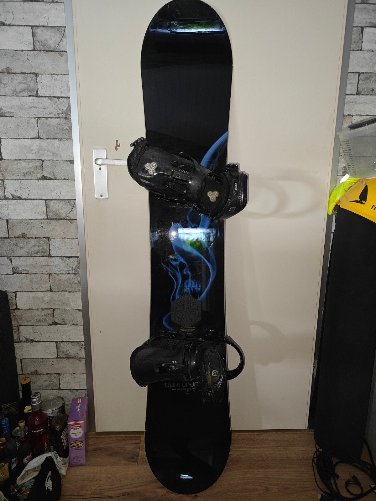 Burton Vapor 2004 snowboard 154cm met carbon C60 bindingen, Ophalen of Verzenden, Board