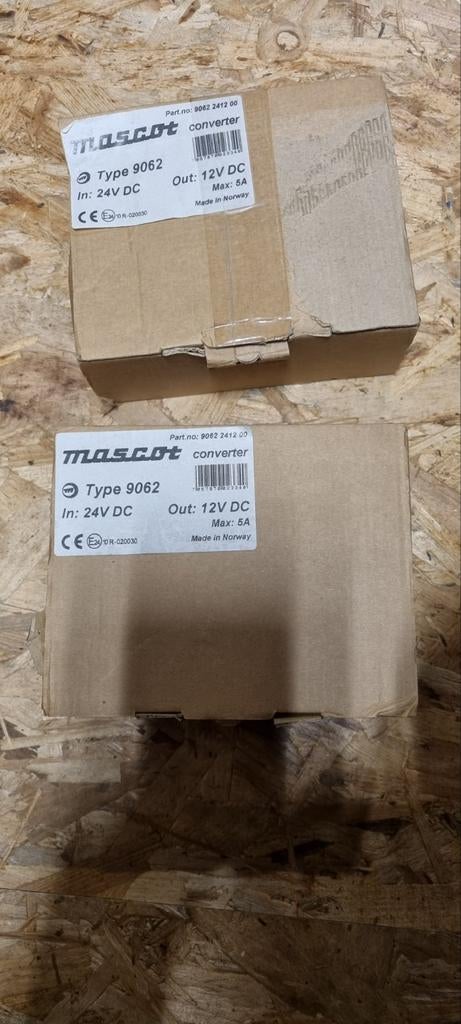 Converter 24 volt naar 12 volt, Ophalen of Verzenden, Nieuw