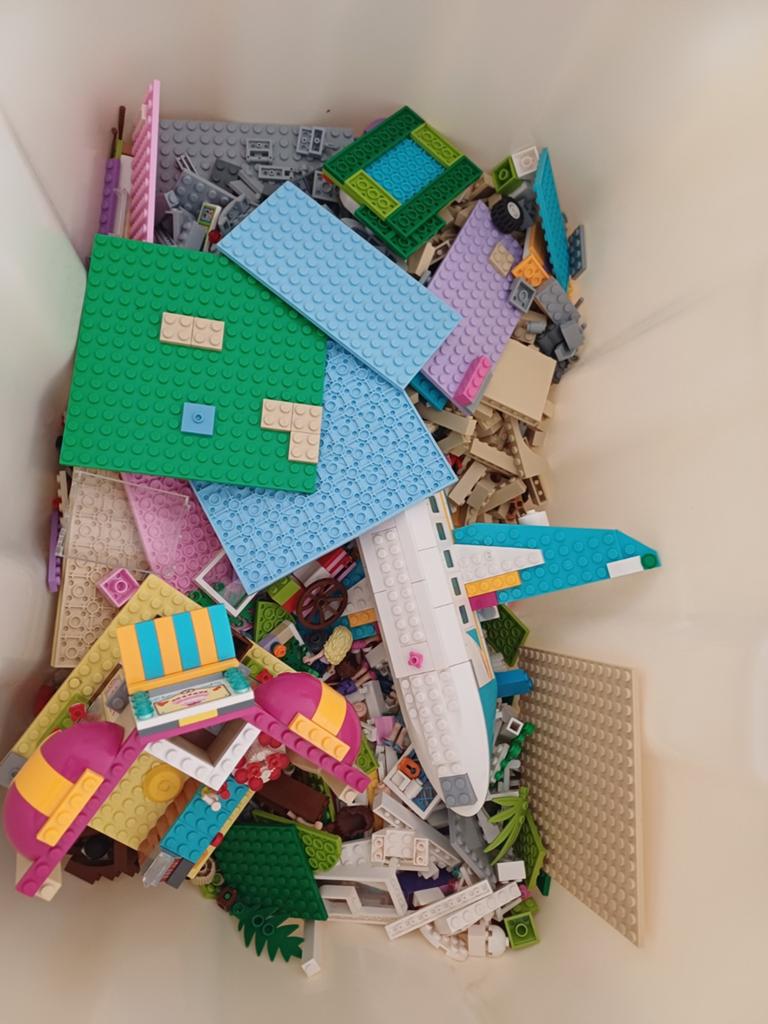 Grote partij LEGO Friends met instructieboekjes, Gebruikt, Lego, Friends, Ophalen of Verzenden