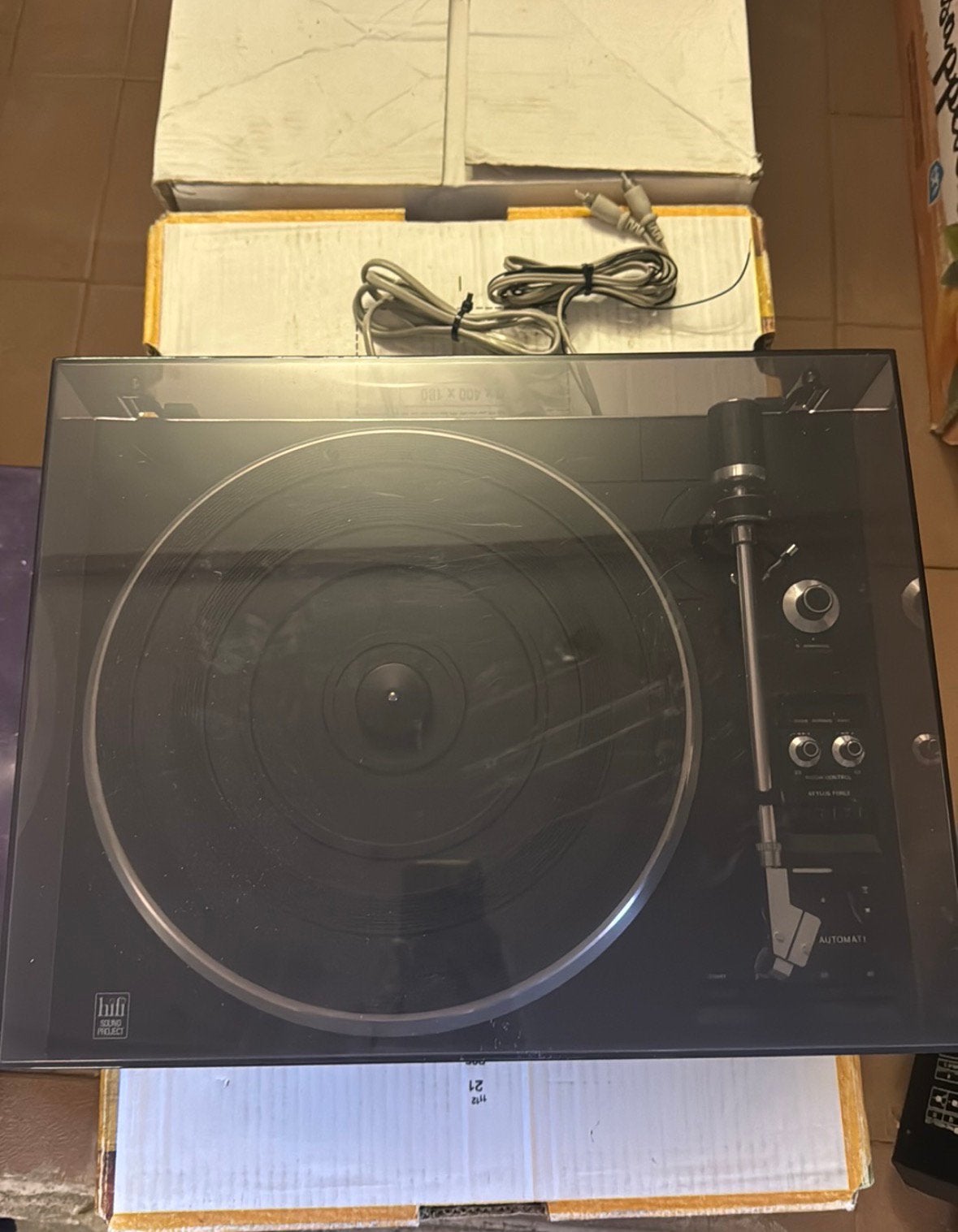Erres SX 5777 /14 Platenspeler -  nieuw, Overige merken, Automatisch, Ophalen of Verzenden, Zo goed als nieuw