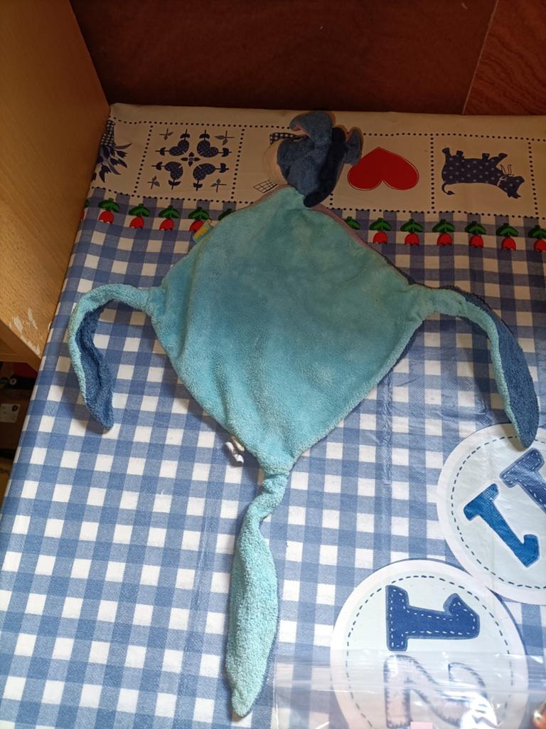 Eeyore ieoor knuffeldoekje, Ophalen of Verzenden, Zo goed als nieuw