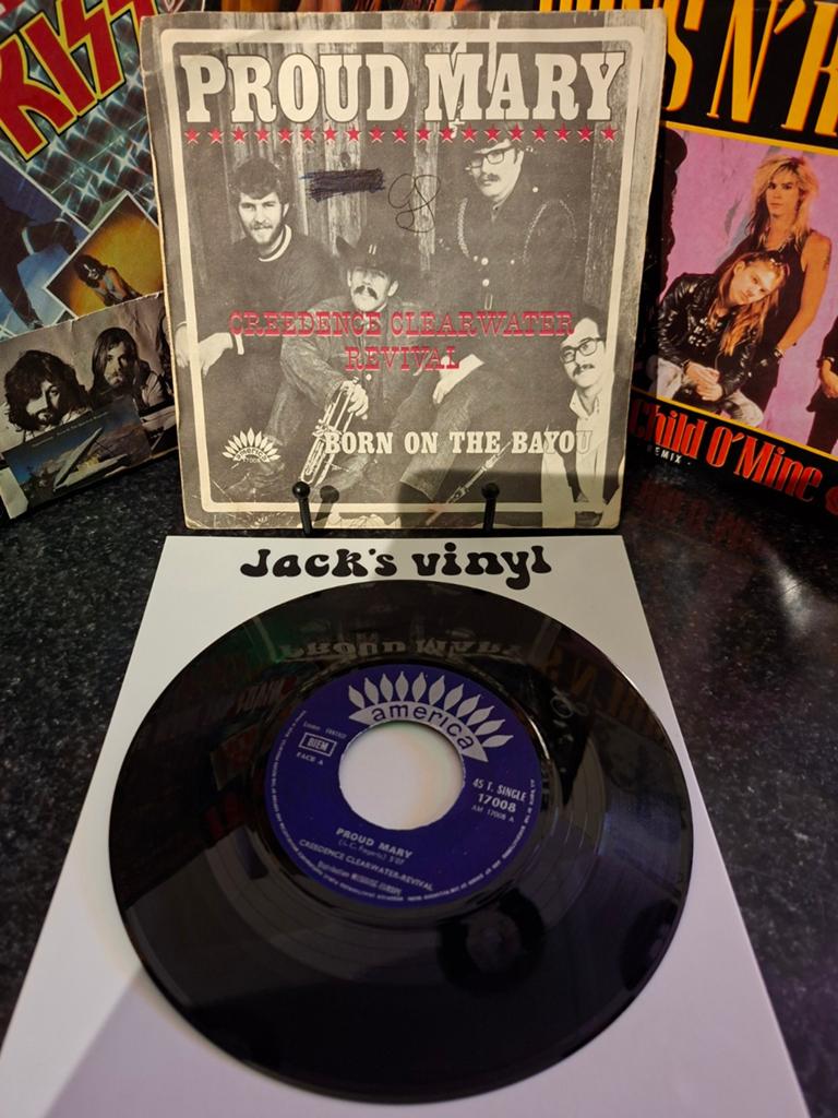 Creedence Clearwater Revival   proud Mary 1969, Fotohoes, Ophalen of Verzenden, Gebruikt, Pop