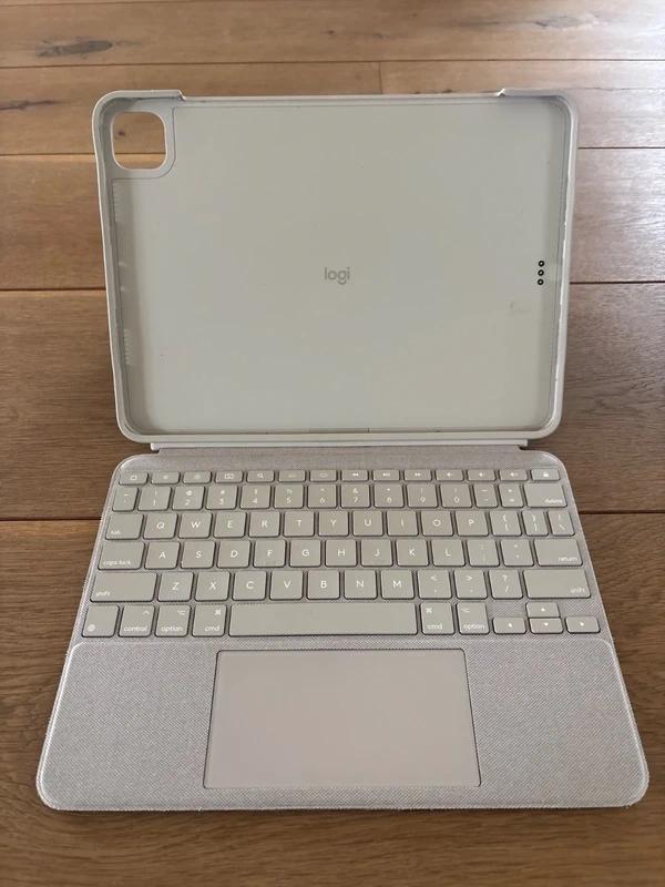 Logitech Combo Touch iPad Pro 11” 2018/2020 toetsenbord, Ipad pro 11, 11 inch, Bescherming voor- en achterkant, Ophalen of Verzenden