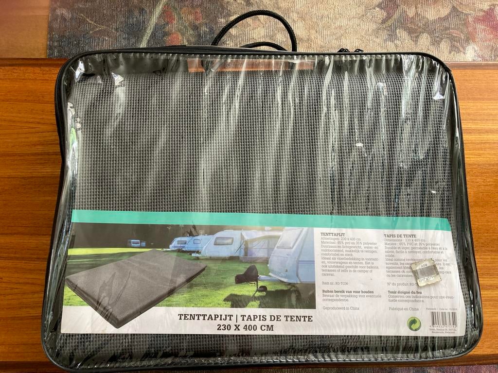 Tenttapijt nieuw 230x400 cm, Caravans en Kamperen, Ophalen of Verzenden, Nieuw