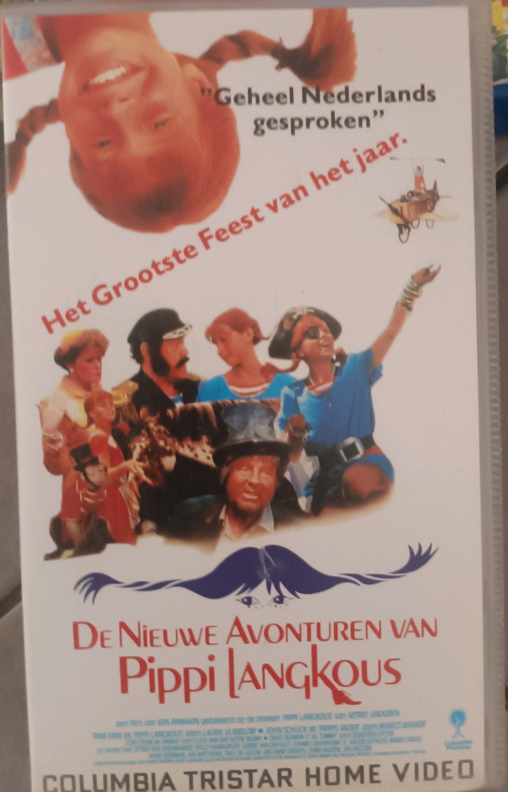 vhs De nieuwe avonturen van Pippi Langkous, Ophalen of Verzenden, VHS