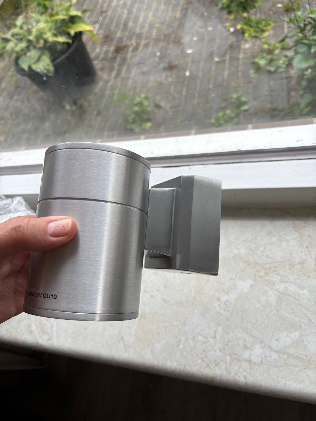 IKEA ALLARP Buitenlamp GU10 - Nieuw in verpakking, Metaal, Waterbestendig, GU10, Nieuw