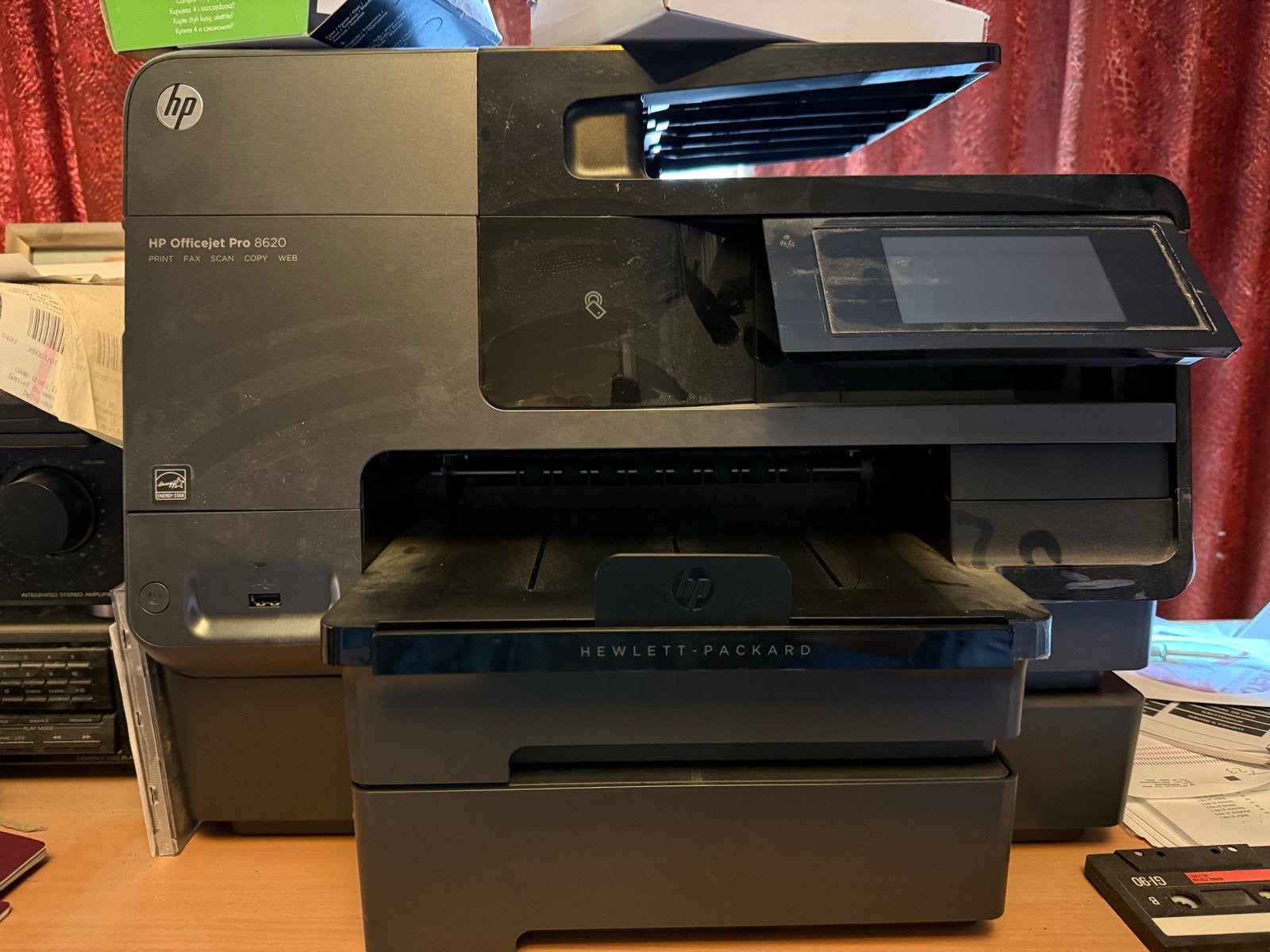 HP Officejet Pro 8620 met extra lade en defecte printkop, Faxen, Inkjetprinter, All-in-one, Ophalen of Verzenden