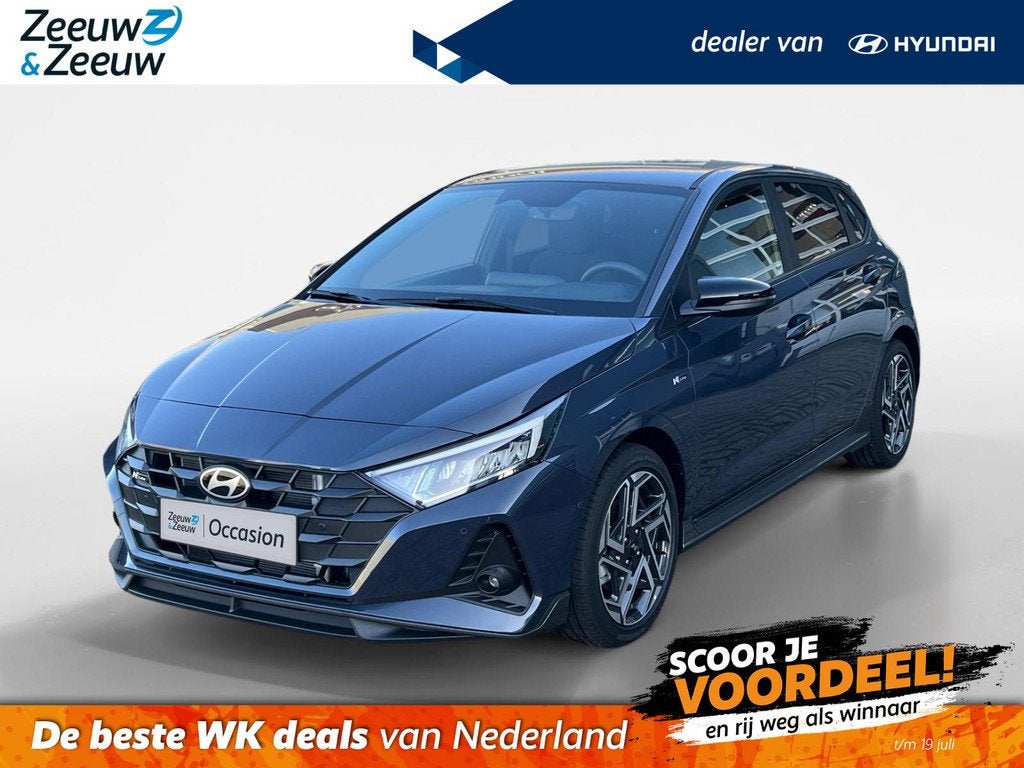 Hyundai i20 1.0 T-GDI N Line Automaat | Navigatie | Schuif-/, Auto's, Hyundai, Voorwielaandrijving, 12 maanden, Euro 6, Origineel Nederlands