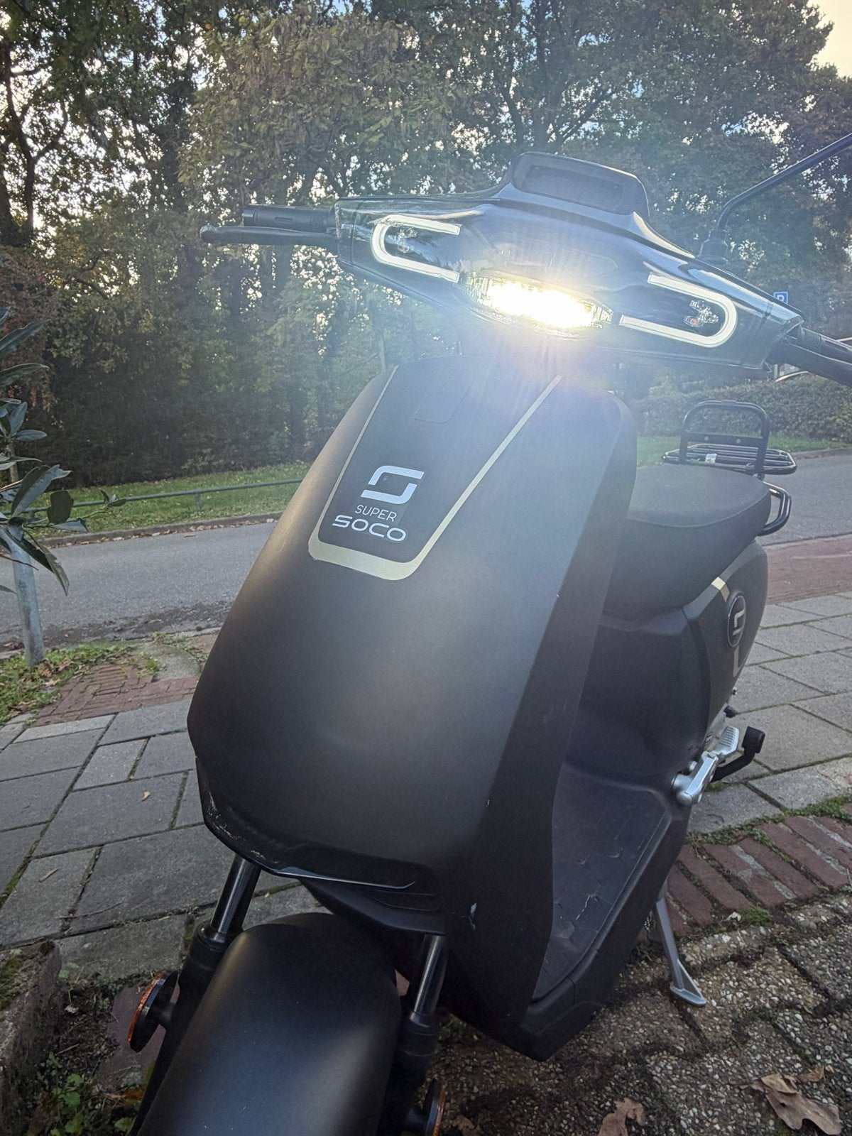 Super Soco CUx elektrische scooter - Zo goed als nieuw, Ophalen of Verzenden, Zo goed als nieuw, Overige typen, Overige merken