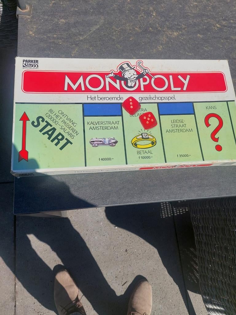 Monopoly vintage gulden editie, Ophalen of Verzenden