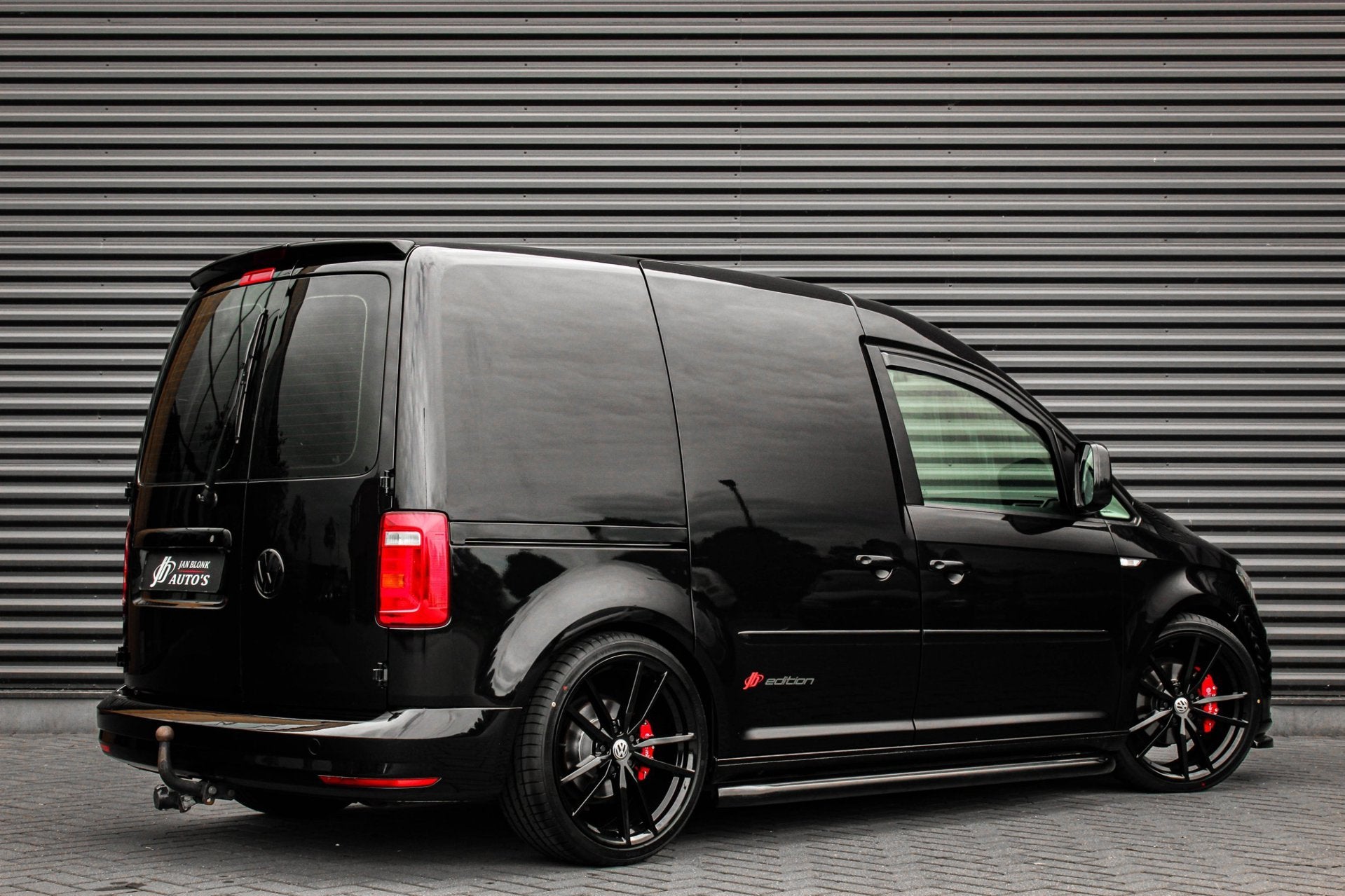 Volkswagen Caddy 2.0 TDI 185PK JB- EDITION MARGE BTW VRIJ/ F, Auto's, Volkswagen, Zwart, Bedrijf, Nieuw