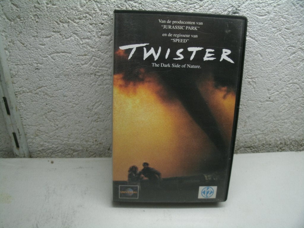 vhs 214b twister, Cd's en Dvd's, VHS | Film, Alle leeftijden, Ophalen of Verzenden, Zo goed als nieuw, Actie en Avontuur
