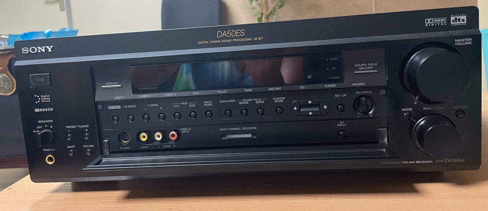 Sony STR-DA50ES AV-Receiver, Ophalen, Gebruikt, 60 tot 120 watt, Sony