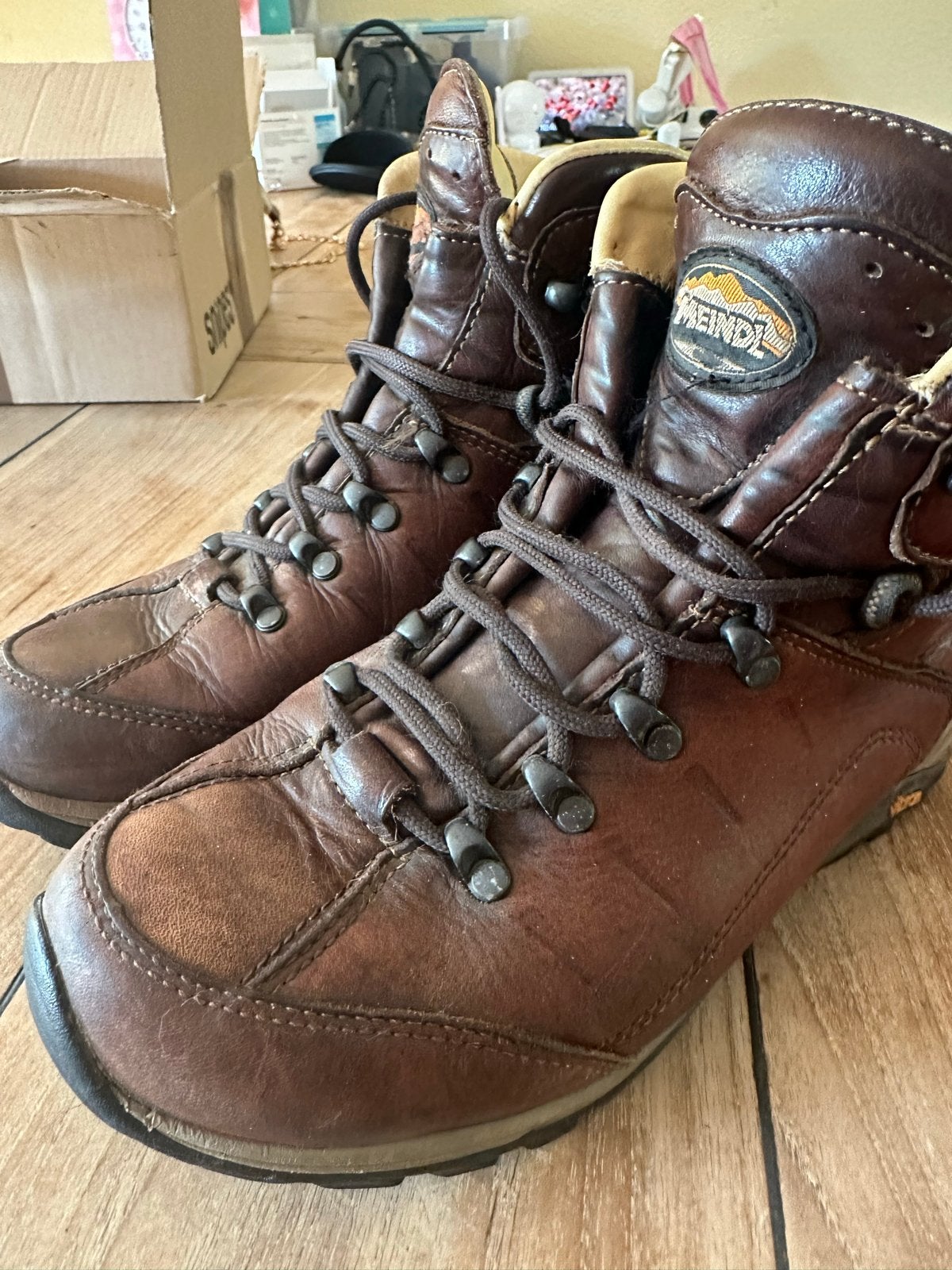 Meindl Gore-Tex wandelschoenen - Maat 39.5, Sport en Fitness, Ophalen of Verzenden, Gebruikt, Schoenen
