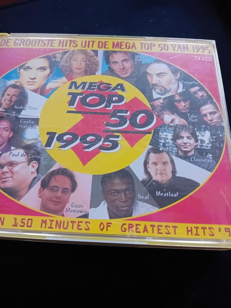 2 CD'S Mega Top 50 van 1995, Cd's en Dvd's, Cd's | Verzamelalbums, Ophalen of Verzenden, Gebruikt, Pop