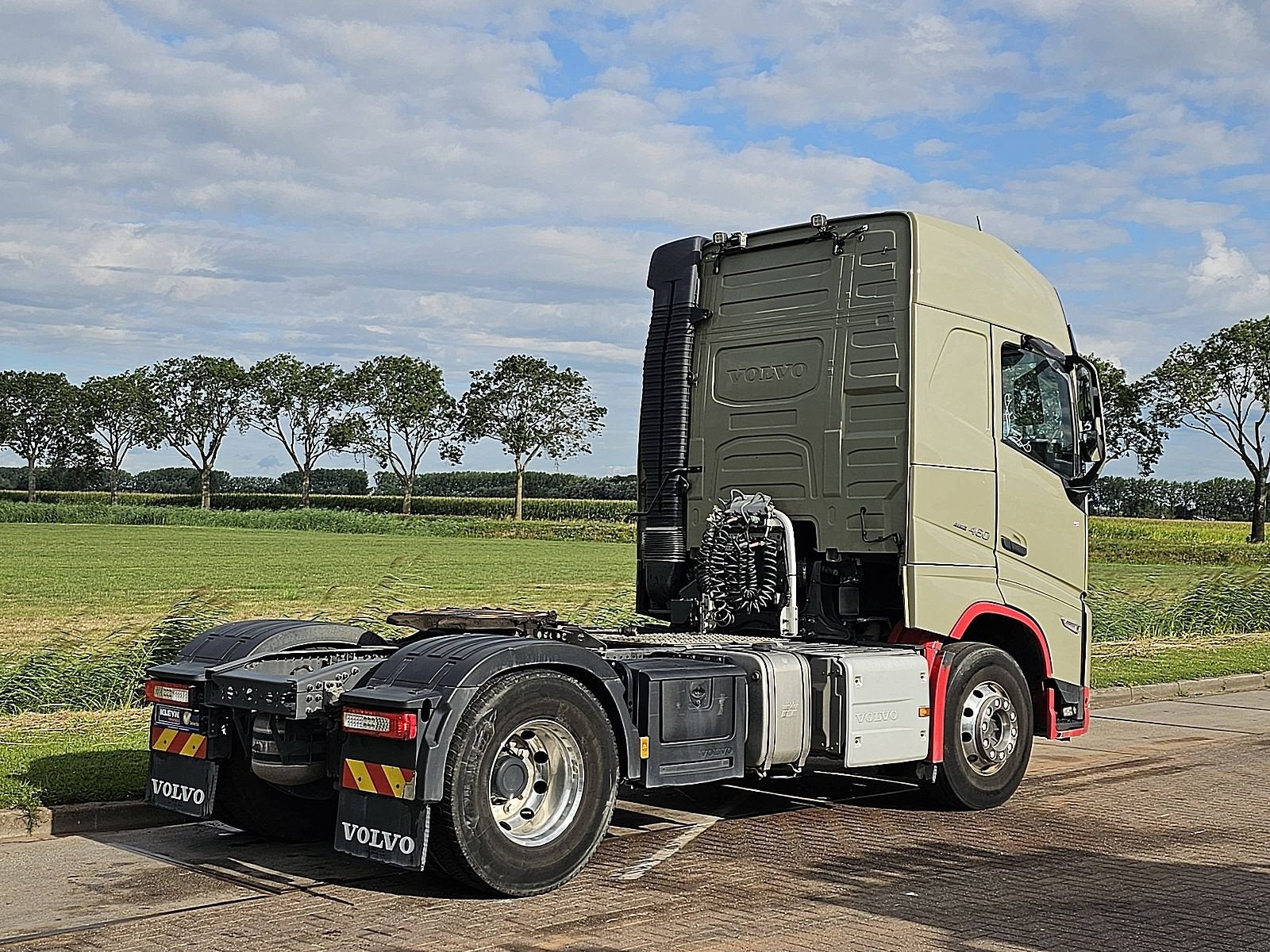 VOLVO FH 460 kipphydraulik, Automaat, Euro 6, Overige kleuren, Leder