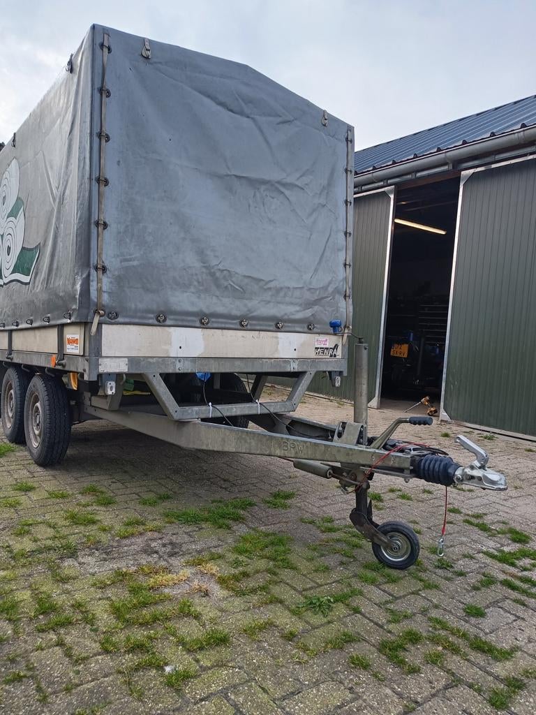 Henra aanhang wagen met huif, Ophalen, Nieuw
