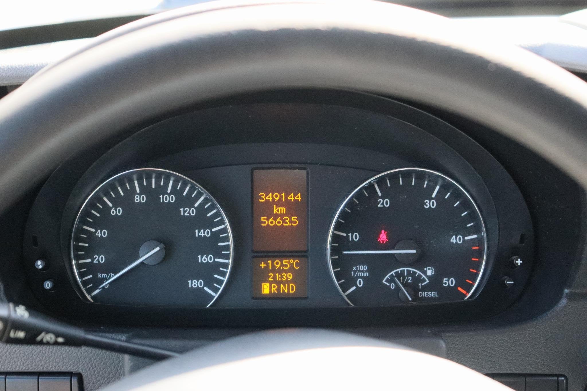 Mercedes-Benz Sprinter 319 3.0 CDI 366 HD L2H2 2012 V6 | Air, Auto's, Euro 5, Gebruikt, 2000 kg, 2987 cc