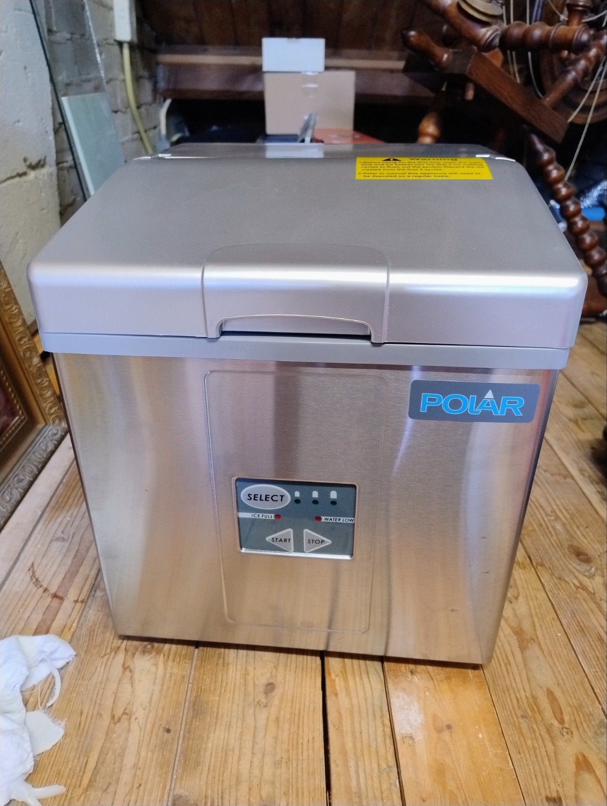 Polar 15kg IJsblokjesmachine - Model CH479, Ophalen, Zo goed als nieuw