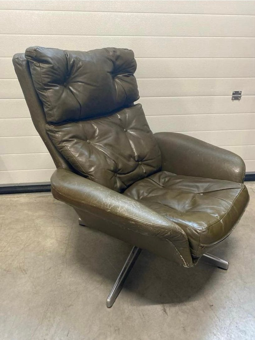 Vintage Fauteuil, Huis en Inrichting, Fauteuils, Zo goed als nieuw, 50 tot 75 cm, 75 tot 100 cm, Ophalen