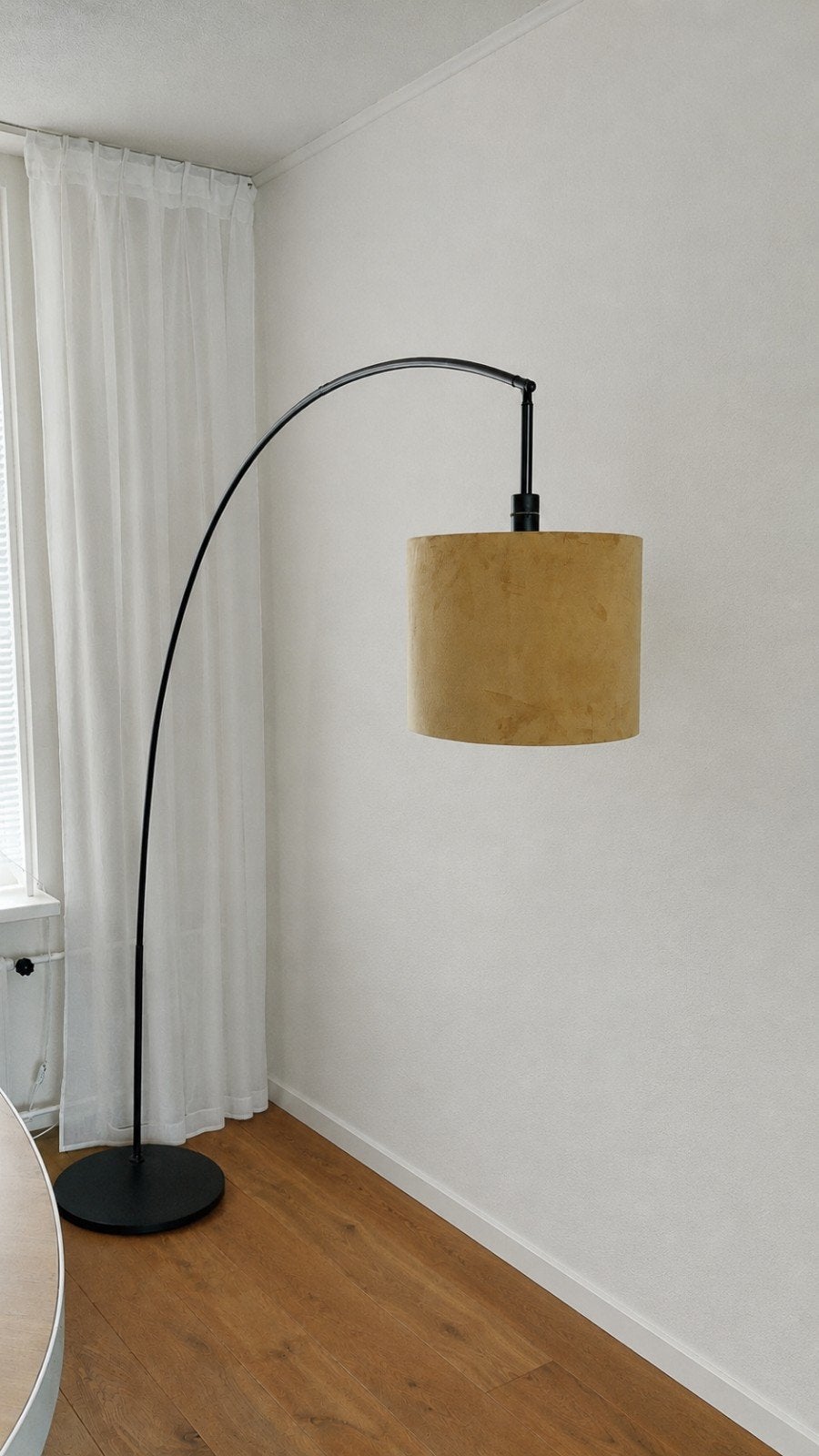 Booglamp, Huis en Inrichting, Lampen | Vloerlampen, Ophalen, Gebruikt, 150 tot 200 cm