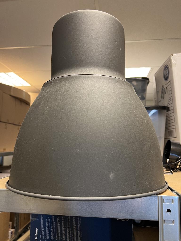 Ikea Hektar hanglamp 42 cm grijs, Ophalen, Gebruikt, 50 tot 75 cm, Ikea Hektar