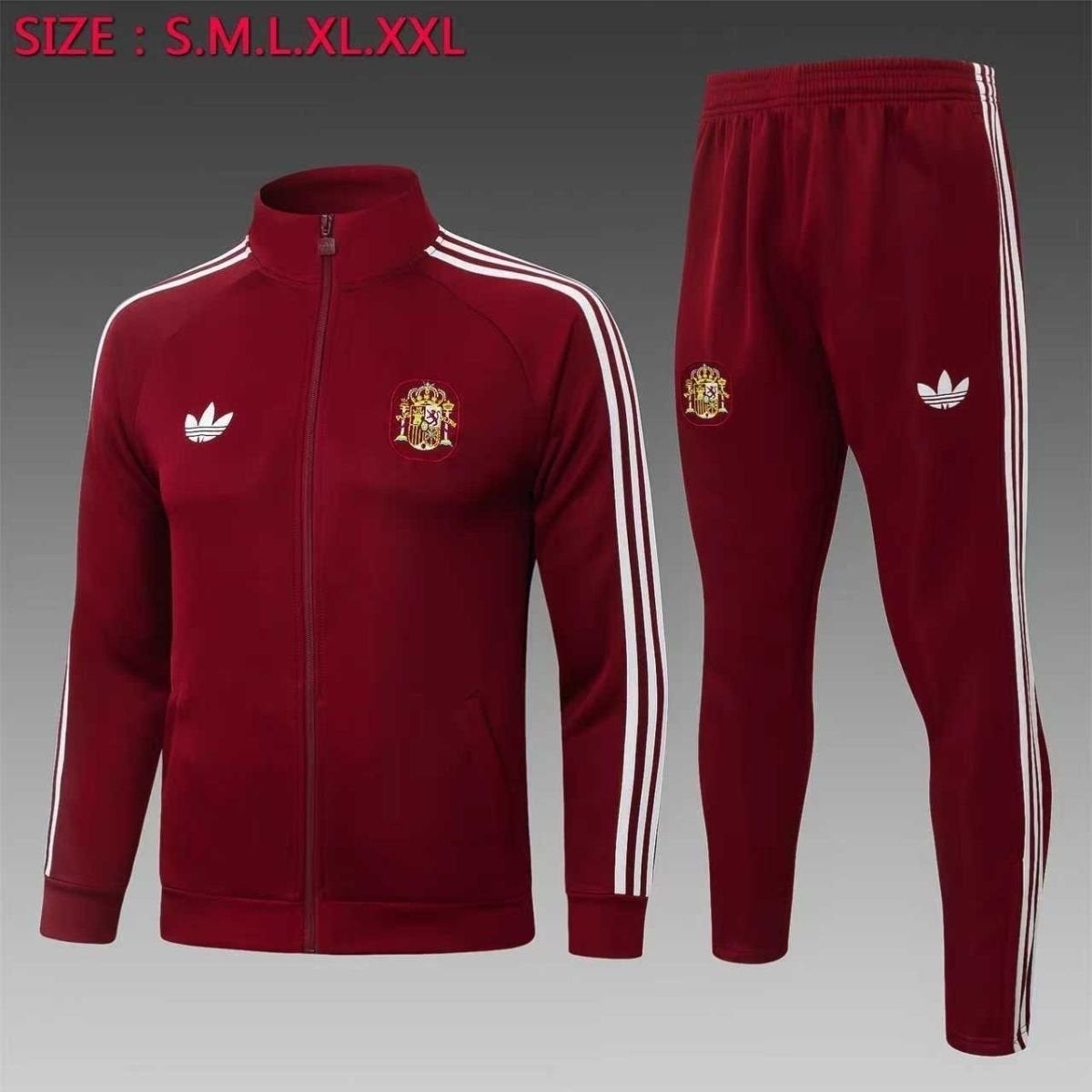 Adidas Trainingspak Rood - Nieuw met Tags, Kleding | Heren, Nieuw, Overige maten, Ophalen of Verzenden, Rood
