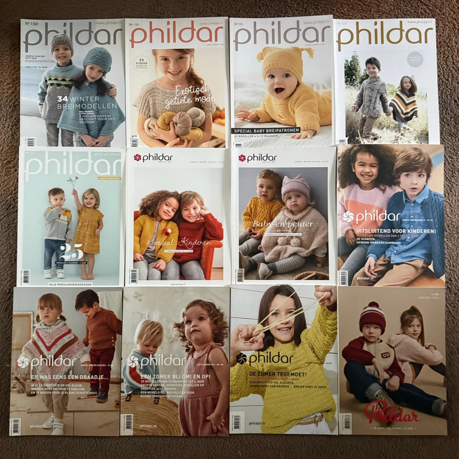 Phildar tijdschriften NIEUW, Hobby en Vrije tijd, Ophalen of Verzenden, Nieuw, Haken, Patroon of Boek