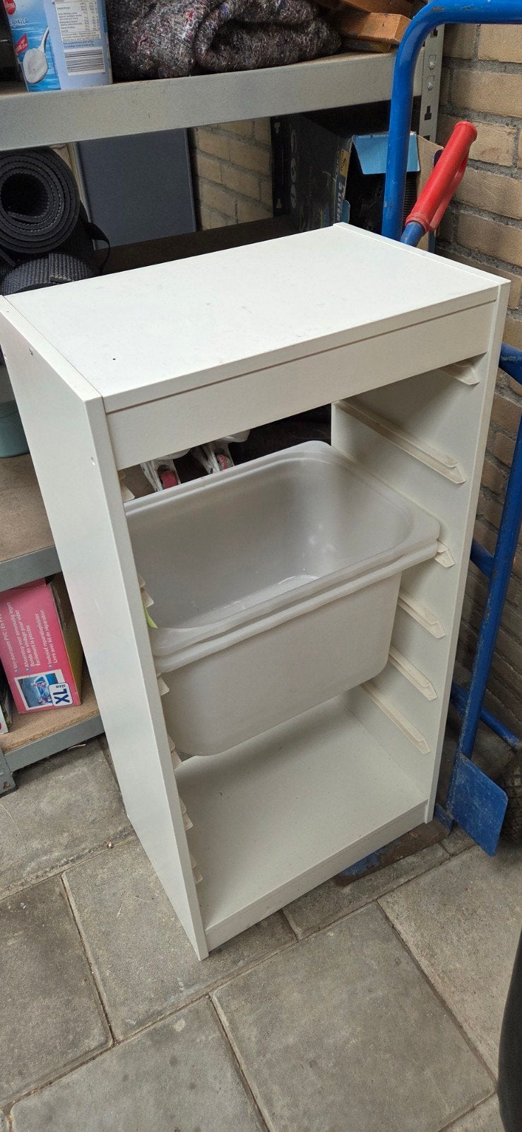 Ikea trofast witte opbergkast - Ideaal voor speelgoed, Ophalen of Verzenden, Gebruikt, Kast