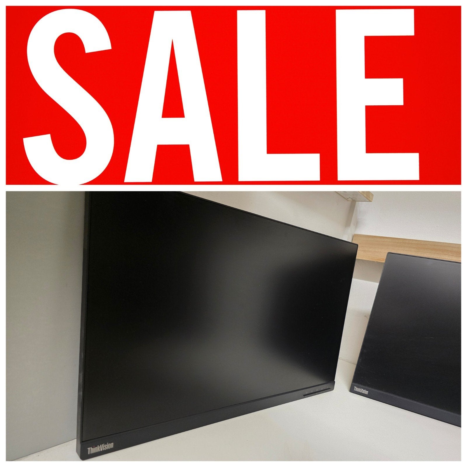 8 keer Lenovo monitor 24 inch met HDMi & DP met vesa mount, HDMI, Full HD, Ophalen of Verzenden, Zo goed als nieuw