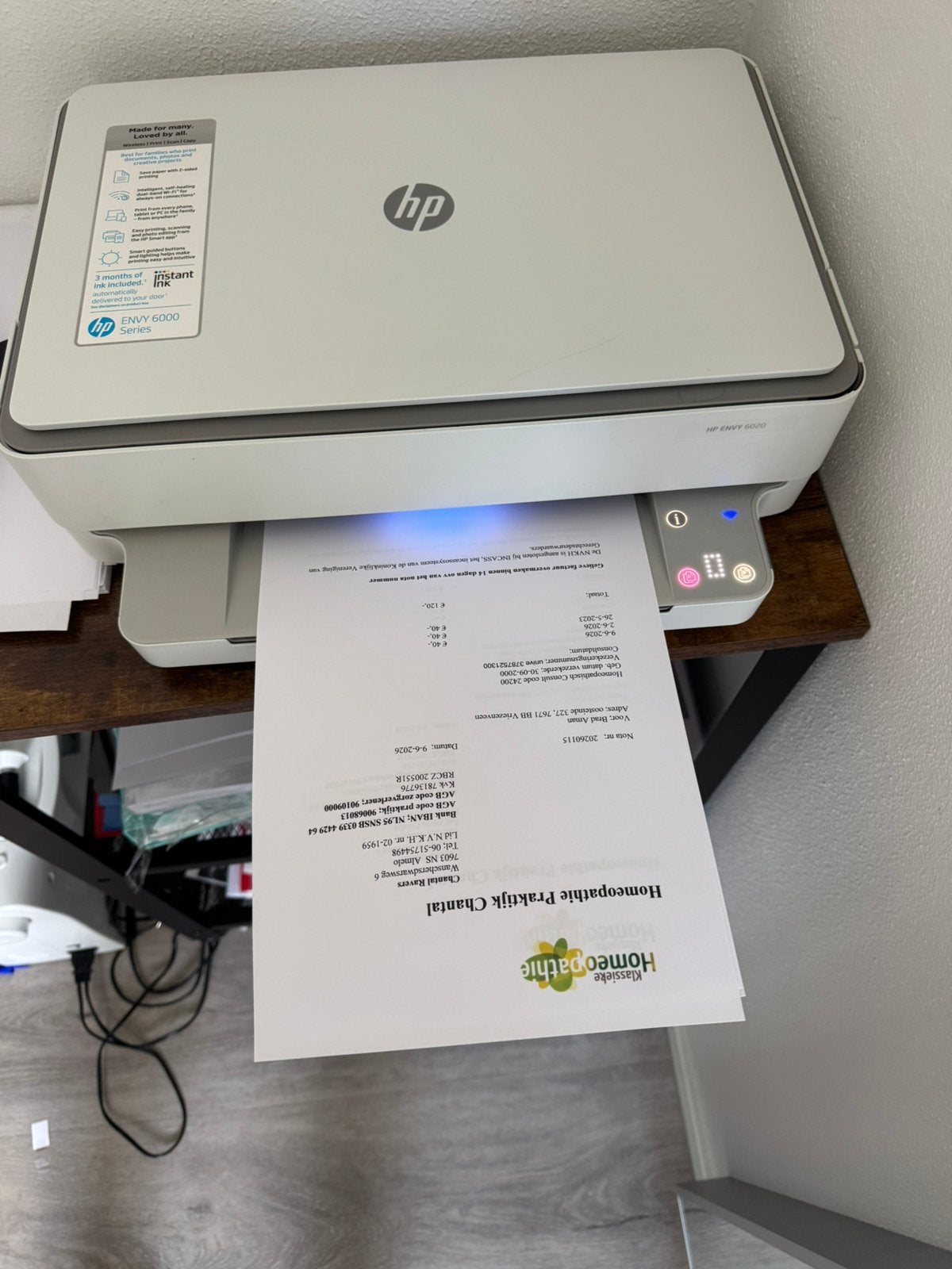 Te koop: HP ENVY printer – werkt uitstekend, Computers en Software, Printers, Ophalen, Zo goed als nieuw, Scannen
