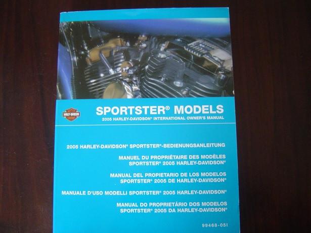 HARLEY DAVIDSON 2005 SPORTSTER models owner's manual, Ophalen of Verzenden, Harley-Davidson of Buell