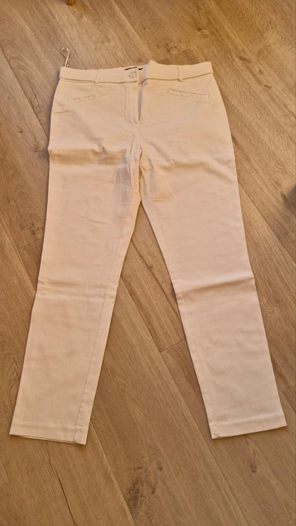 Primark witte broek - Maat 46/48 (XL), Primark, Beige, Maat 46/48 (XL) of groter, Ophalen of Verzenden