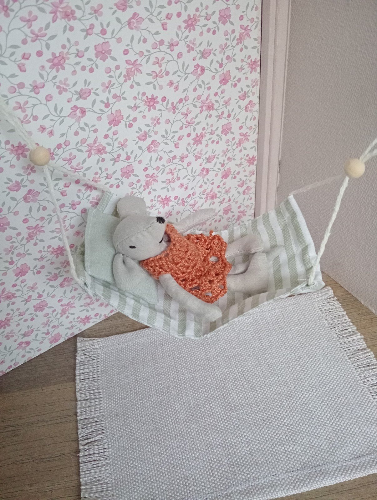 muizenhuis/poppenhuis hangmatje, Ophalen of Verzenden, Nieuw, Poppenhuis
