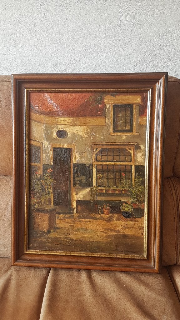 hofje van loo haarlem müller, bertha 1883-1968 huisje nr. 7., Antiek en Kunst, Ophalen