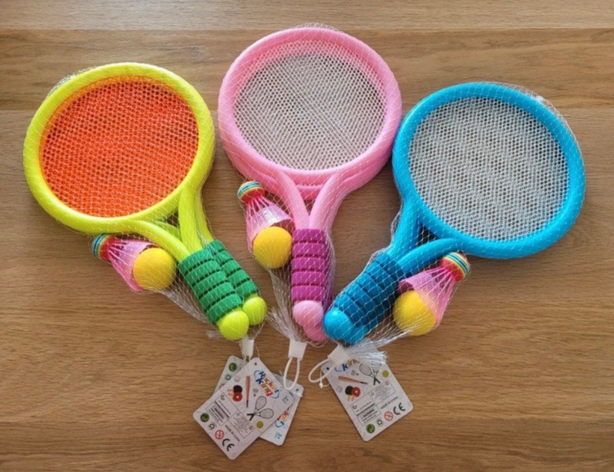 Meerkleurige Rocket King racket setjes voor kinderen, Ophalen of Verzenden, Nieuw