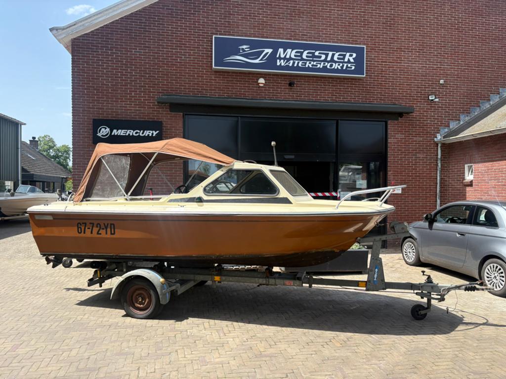 Beekman toer/visboot + suzuki 15pk 4takt & trailer, Ophalen, 10 tot 30 pk, Gebruikt, Beekman