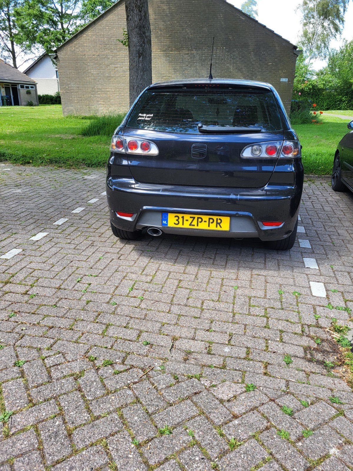 Seat Ibiza 1.6 77KW 3DRS 2008 Zwart NIEUWE APK, Auto's, Seat, Bedrijf, Ibiza, Benzine, D, Hatchback, Handgeschakeld, Origineel Nederlands