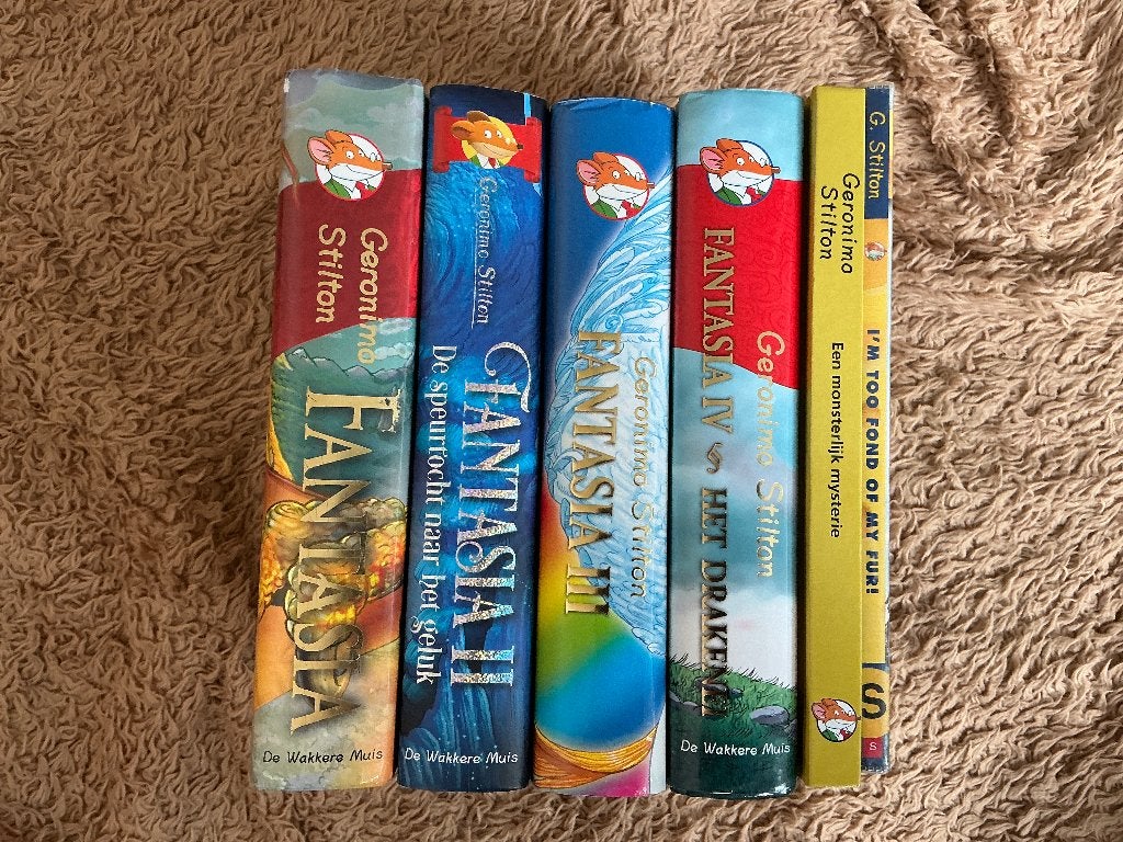 Geronimo Stilton boeken, Boeken, Kinderboeken | Jeugd | onder 10 jaar, Fictie algemeen, Geronimo Stilton, Ophalen of Verzenden