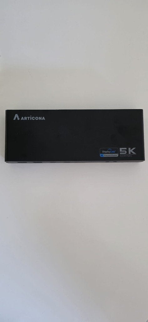 Articona 5K DisplayLink Docking Station USB‑C – als nieuw, Verzenden, Zo goed als nieuw, Microsoft, Laptop