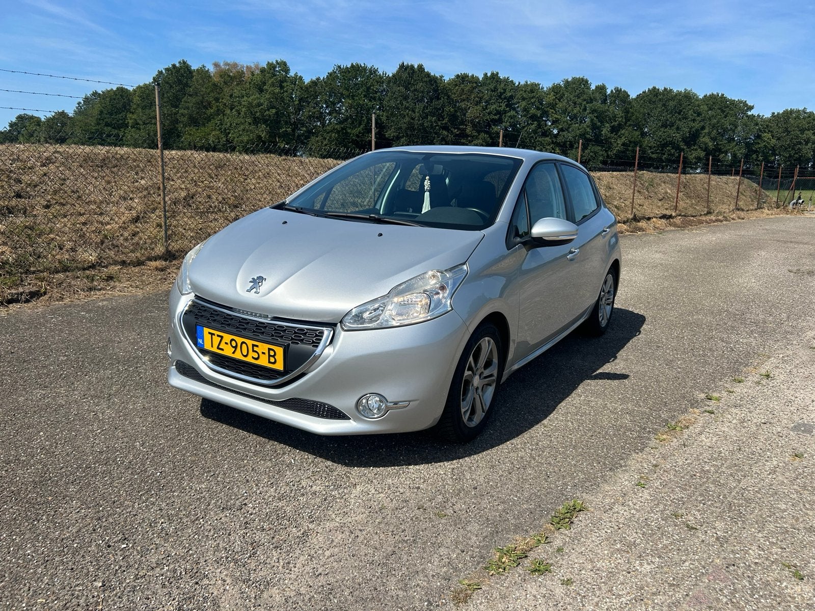 Peugeot 208 1.2 VTI 60KW 5-D 2-TR 2014 Grijs, 40 €/maand, 1199 cc, 24 km/l, Particulier