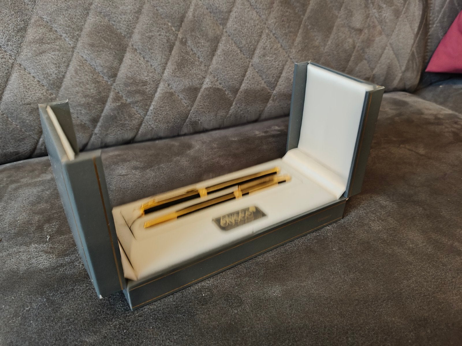 Elegante Elysée Pennenset - Balpen & Vulpen in Doosje, Verzamelen, Ophalen of Verzenden, Zo goed als nieuw, Balpen, Overige merken