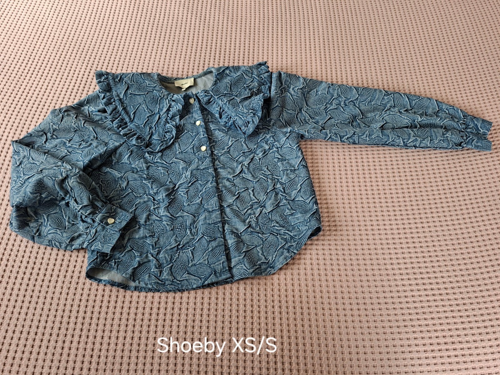 Shoeby Blouse XS/S, Blauw, Ophalen of Verzenden, Zo goed als nieuw, Shoeby