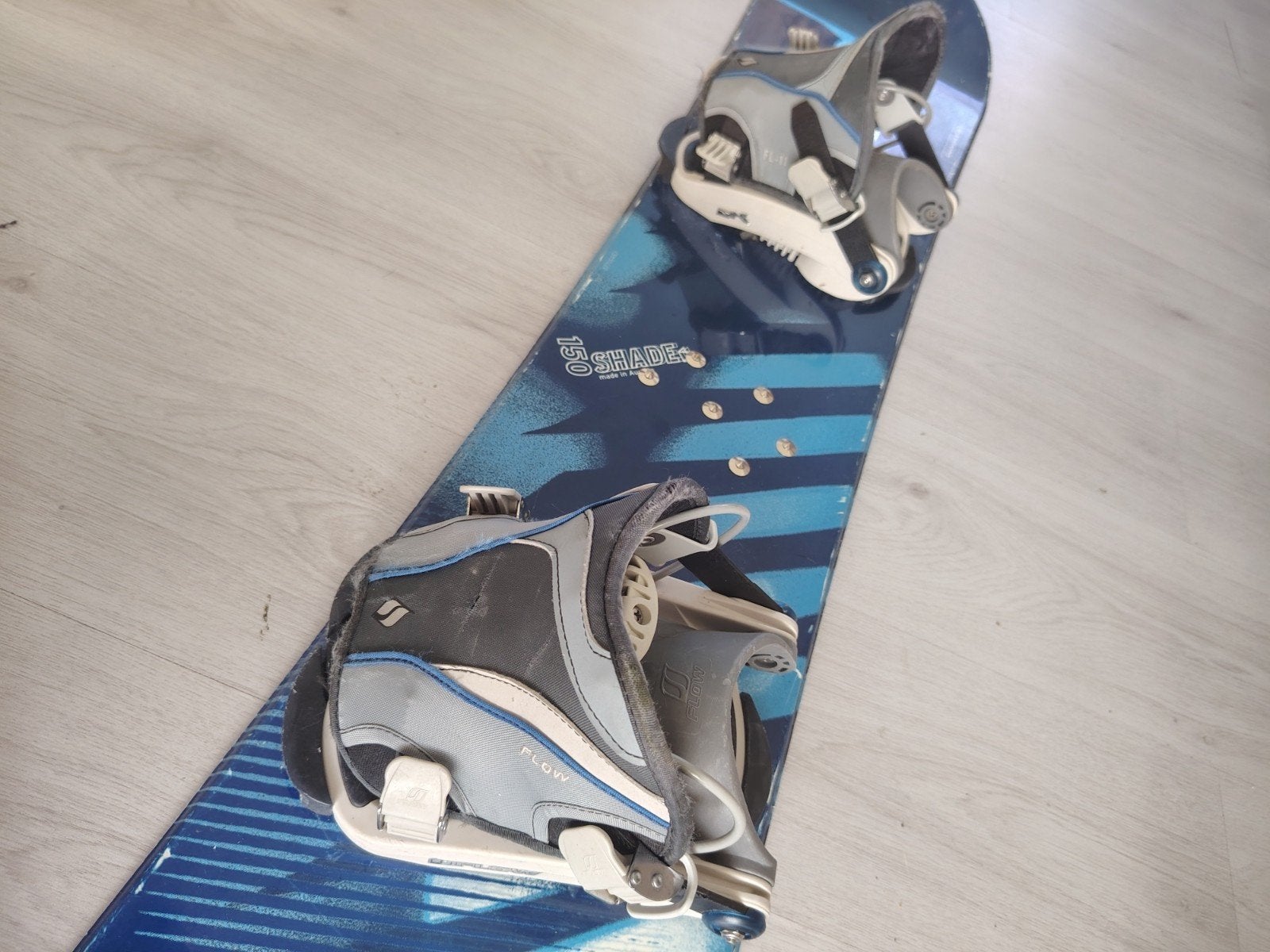 Merk Shade 150.Kleur is Blauw, Ophalen, Zo goed als nieuw