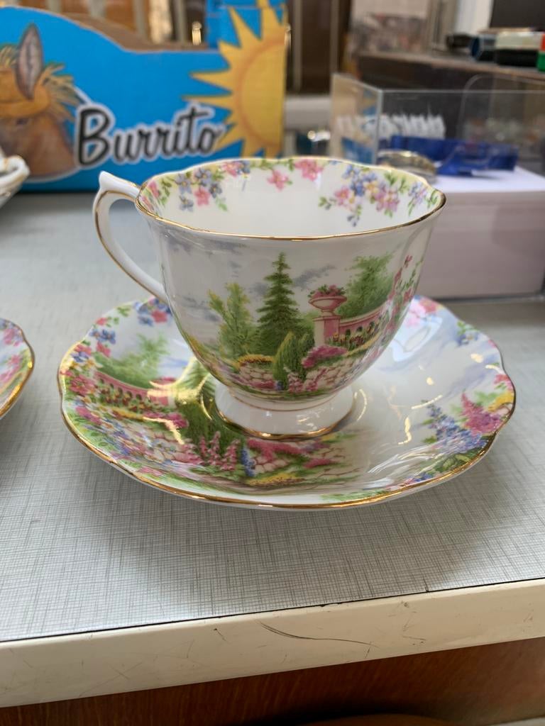 Servies partij Royal Albert servies kop en schotels enz, Ophalen of Verzenden