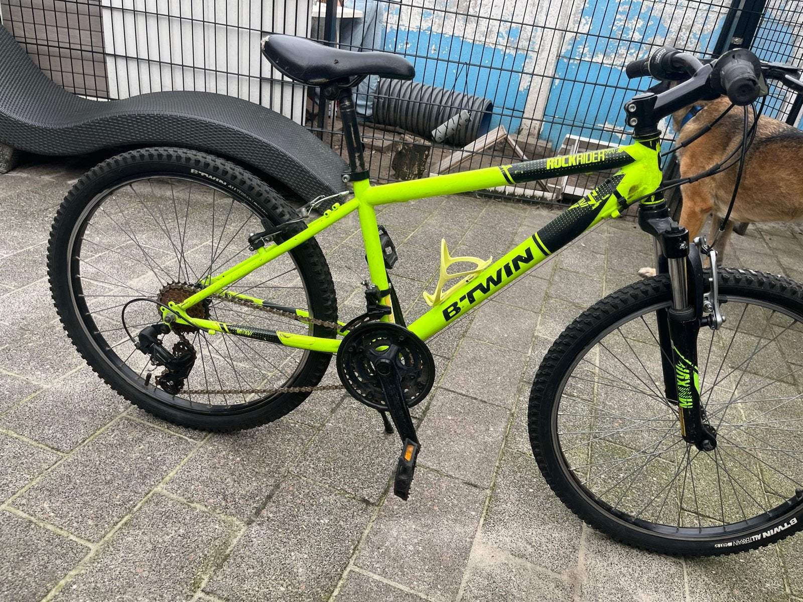 Mountainbike 24 inch - Schakelen en remmen defect, Fietsen en Brommers, Gebruikt, Hardtail, Velgrem, Ophalen