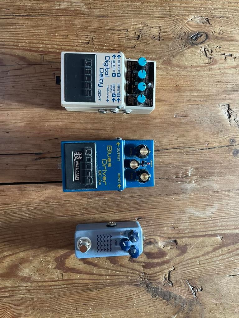Effectpedalen te koop (Zie omschrijving), Ophalen of Verzenden, Zo goed als nieuw, Delay of Echo