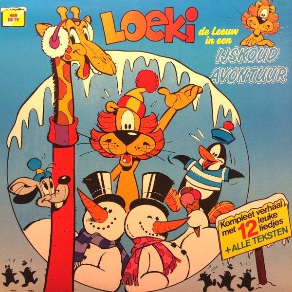 LP - Loeki De Leeuw – In Een IJskoud Avontuur, LP, Overige genres, Ophalen of Verzenden, Zo goed als nieuw