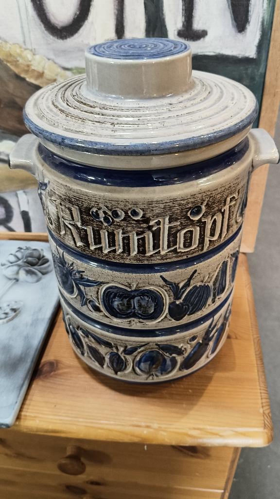 West Germany Rumtopf 825-32 keramische voorraadpot, Antiek en Kunst, Antiek | Keramiek en Aardewerk, Ophalen of Verzenden
