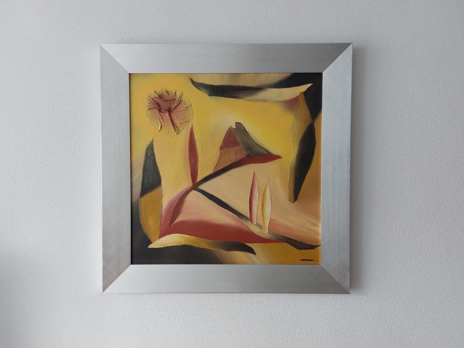 Wand schilderij, Ophalen